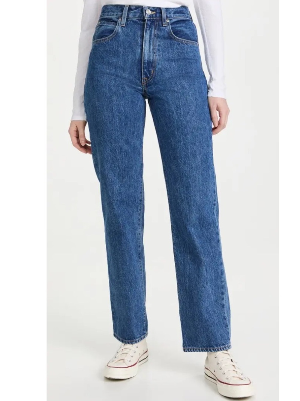 SLVRLAKE London Straight Leg Jeans in Sweet Memory